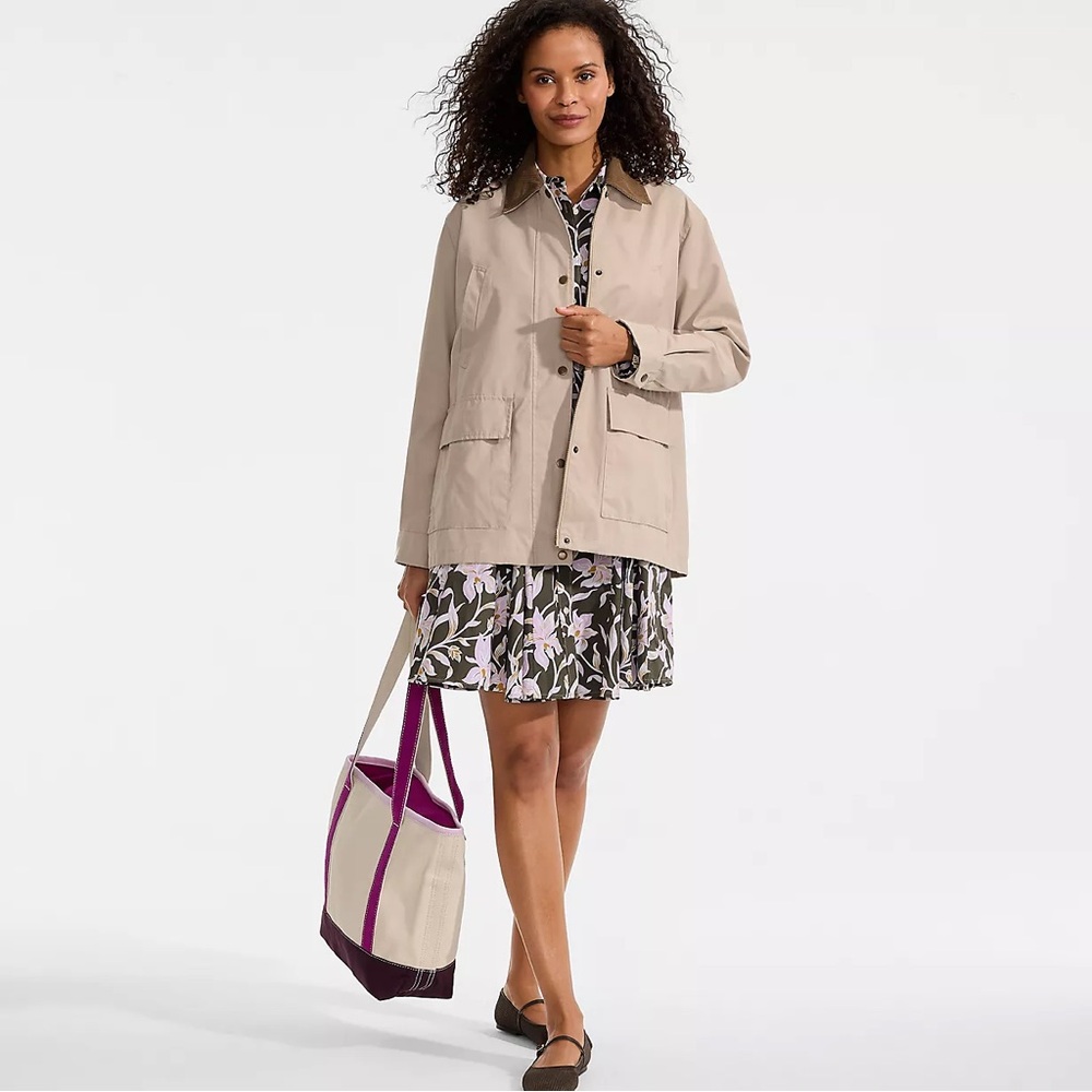 Women’s Waxed Barn Jacket| NWT Lands’ End Size 0-4